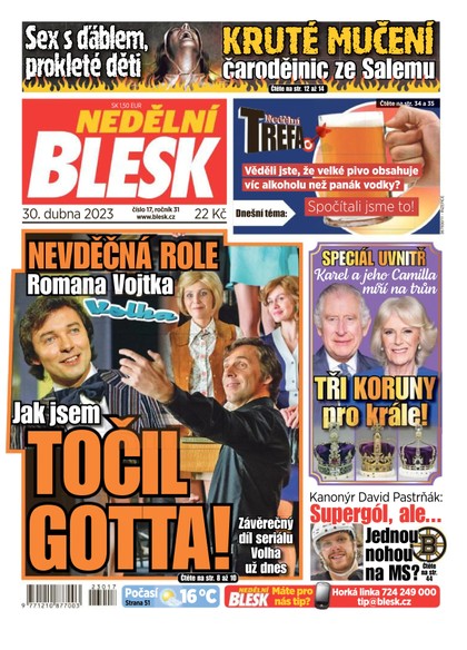 E-magazín Nedělní Blesk - 30.4.2023 - CZECH NEWS CENTER a. s.