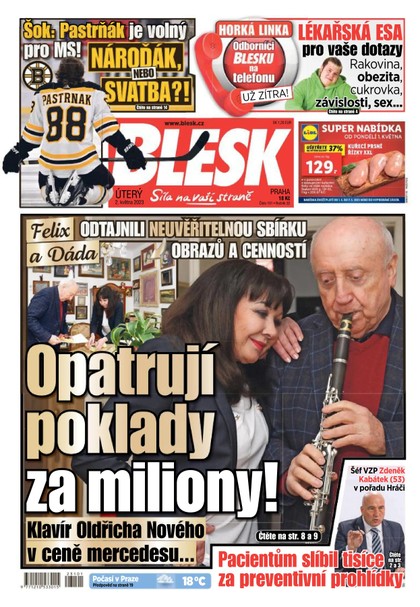 E-magazín Blesk - 2.5.2023 - CZECH NEWS CENTER a. s.