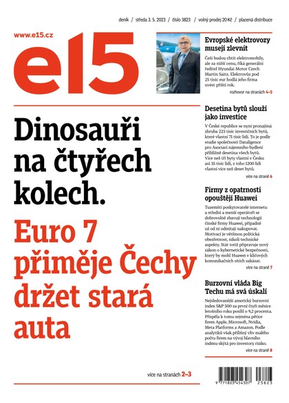 E-magazín E15 - 3.5.2023 - CZECH NEWS CENTER a. s.