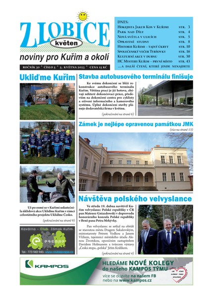 E-magazín Zlobice – noviny pro Kuřim a okolí 5/2023 - Noviny Zlobice