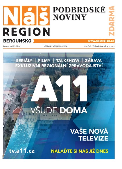 E-magazín Náš Region - Berounsko 18/2023 - A 11 s.r.o.