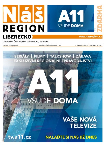 E-magazín Náš Region - Liberecko 18/2023 - A 11 s.r.o.