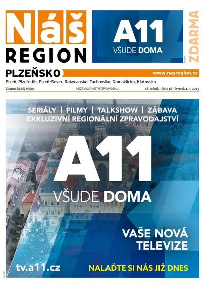 E-magazín Náš Region - Plzeňsko 18/2023 - A 11 s.r.o.