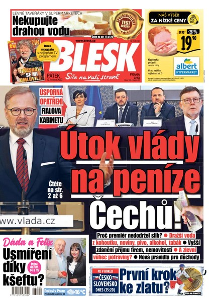 E-magazín Blesk - 12.5.2023 - CZECH NEWS CENTER a. s.