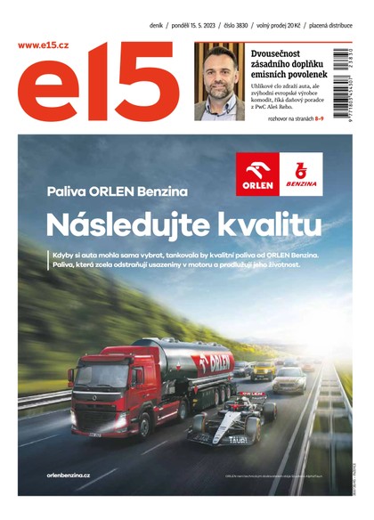 E-magazín E15 - 15.5.2023 - CZECH NEWS CENTER a. s.