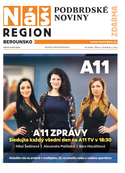 E-magazín Náš Region - Berounsko 20/2023 - A 11 s.r.o.