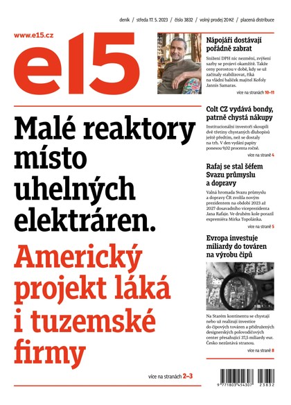 E-magazín E15 - 17.5.2023 - CZECH NEWS CENTER a. s.