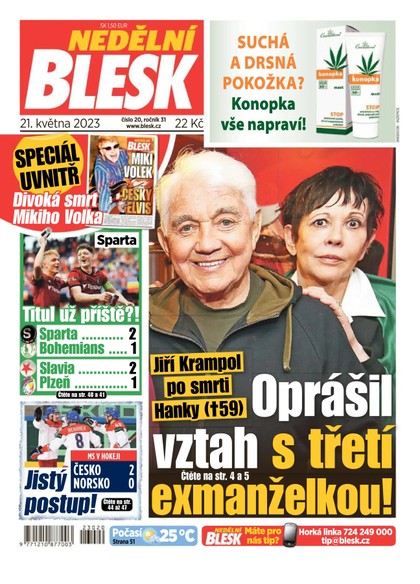 E-magazín Nedělní Blesk - 21.5.2023 - CZECH NEWS CENTER a. s.