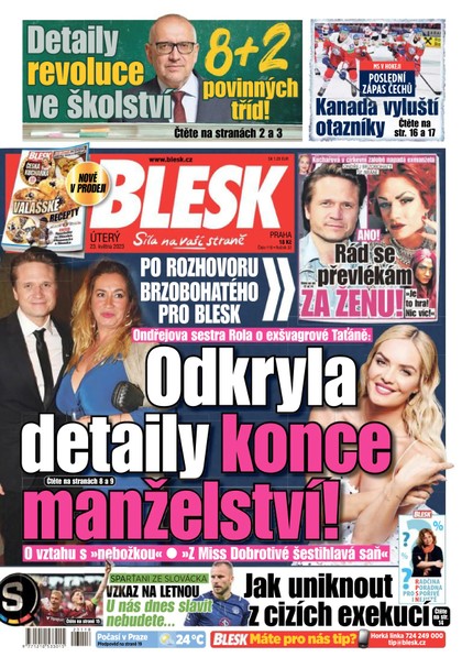 E-magazín Blesk - 23.5.2023 - CZECH NEWS CENTER a. s.