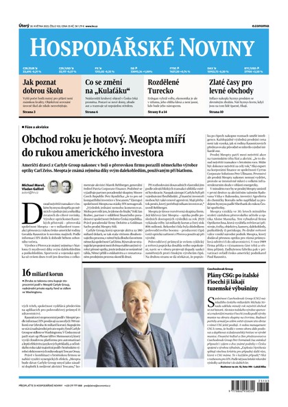 E-magazín HN 103 - 30.05.2023  - Economia, a.s.