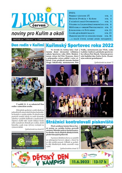 E-magazín Zlobice – noviny pro Kuřim a okolí 6/2023 - Noviny Zlobice