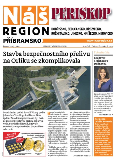 E-magazín Náš Region - Příbramsko 22/2023 - A 11 s.r.o.