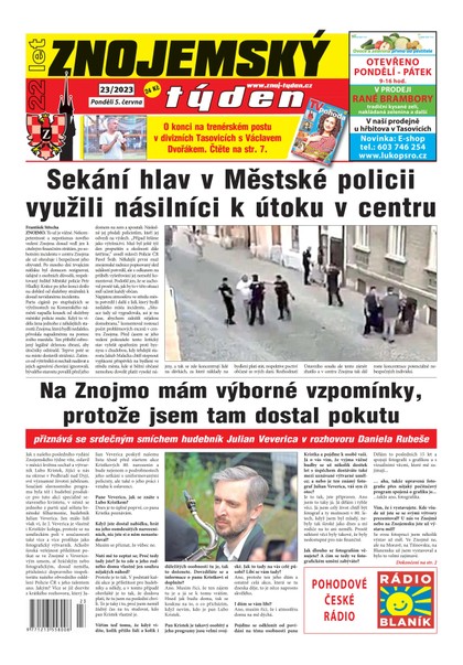 E-magazín Znojemský týden 23/2023 - Znojemský týden