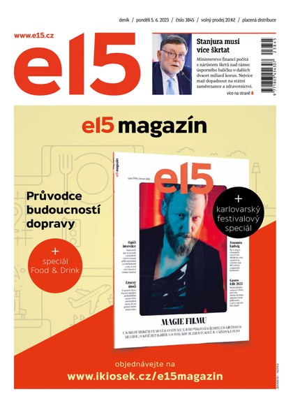 E-magazín E15 - 5.6.2023 - CZECH NEWS CENTER a. s.