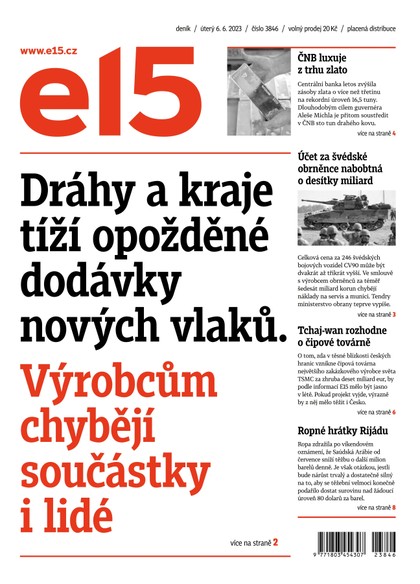 E-magazín E15 - 6.6.2023 - CZECH NEWS CENTER a. s.