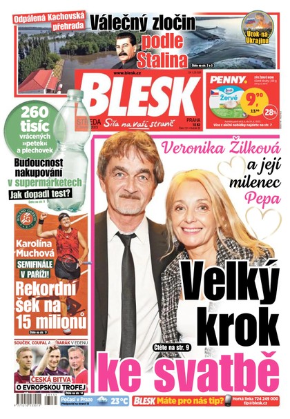 E-magazín Blesk - 7.6.2023 - CZECH NEWS CENTER a. s.