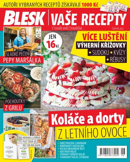 E-magazín Blesk vaše recepty - 6/2023 - CZECH NEWS CENTER a. s.