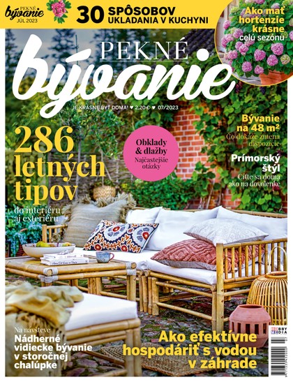 E-magazín Pekné bývanie 2023 07 - Hobby Media