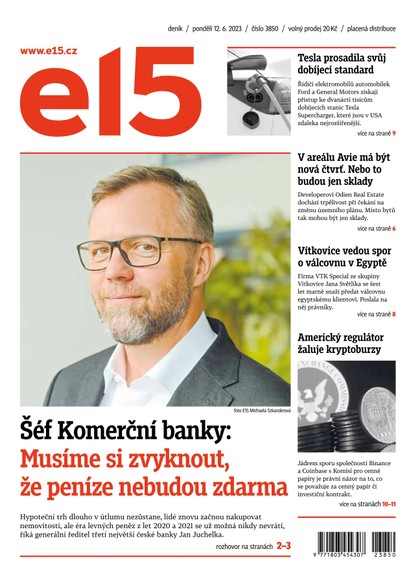 E-magazín E15 - 12.6.2023 - CZECH NEWS CENTER a. s.