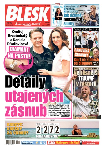 E-magazín Blesk - 13.6.2023 - CZECH NEWS CENTER a. s.