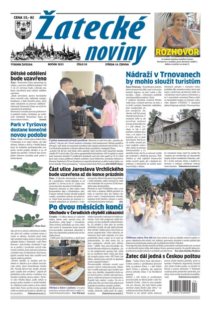 E-magazín Žatecké noviny 24/23 - Ohře Media