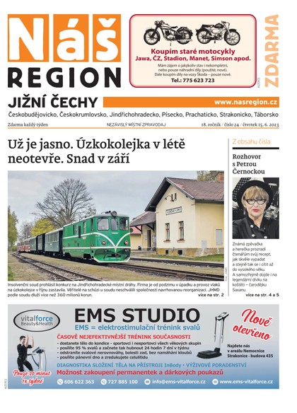 E-magazín Náš Region - Jižní Čechy 24/2023 - A 11 s.r.o.