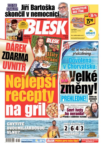 E-magazín Blesk - 16.6.2023 - CZECH NEWS CENTER a. s.