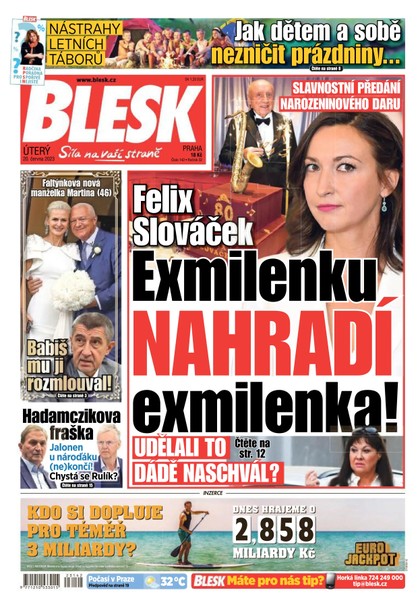 E-magazín Blesk - 20.6.2023 - CZECH NEWS CENTER a. s.