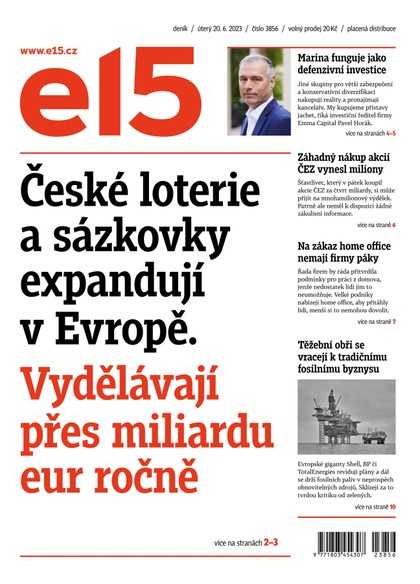 E-magazín E15 - 20.6.2023 - CZECH NEWS CENTER a. s.