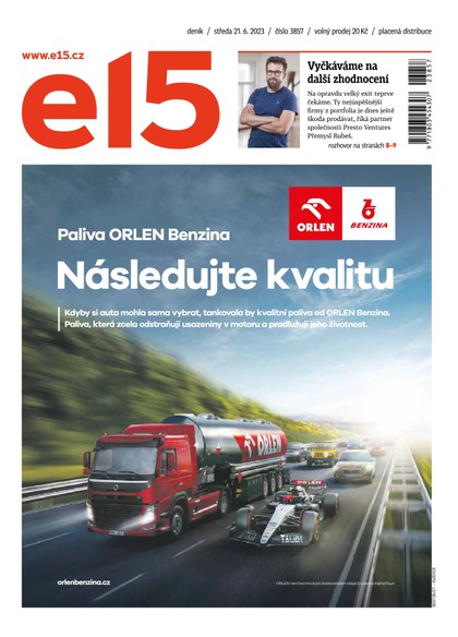 E-magazín E15 - 21.6.2023 - CZECH NEWS CENTER a. s.