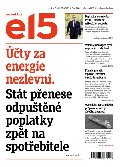 E-magazín E15 - 22.6.2023 - CZECH NEWS CENTER a. s.