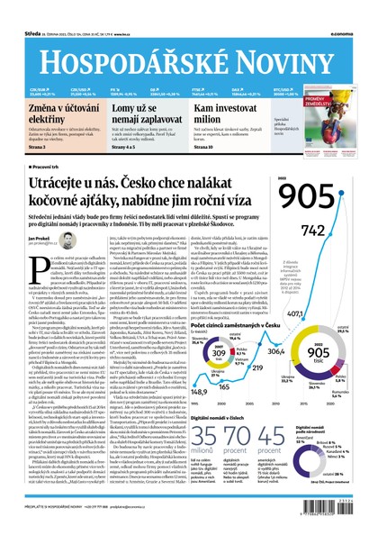 E-magazín HN 124 - 28.6.2023 - Economia, a.s.