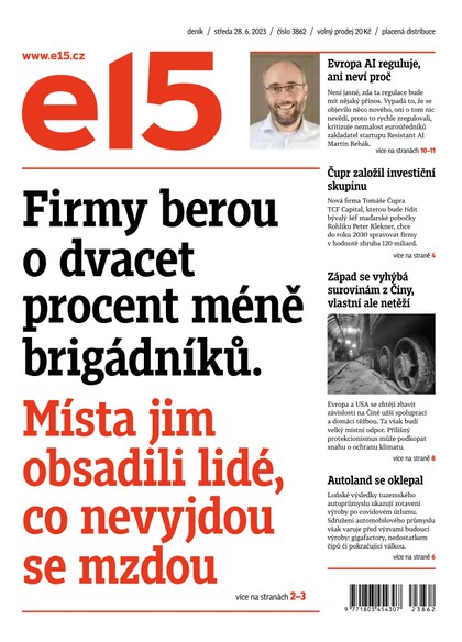 E-magazín E15 - 28.6.2023 - CZECH NEWS CENTER a. s.