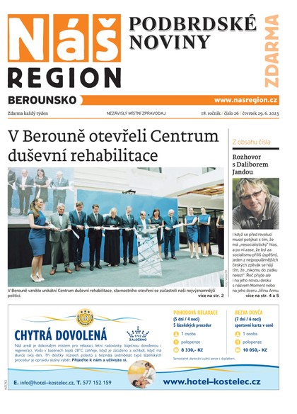 E-magazín Náš Region - Berounsko 26/2023 - A 11 s.r.o.