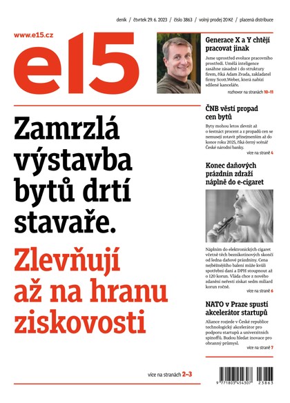 E-magazín E15 - 29.6.2023 - CZECH NEWS CENTER a. s.