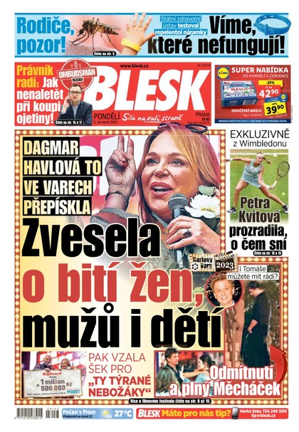 E-magazín Blesk - 3.7.2023 - CZECH NEWS CENTER a. s.