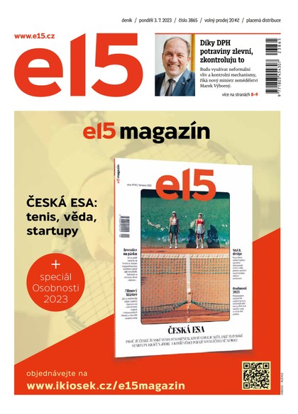 E-magazín E15 - 3.7.2023 - CZECH NEWS CENTER a. s.