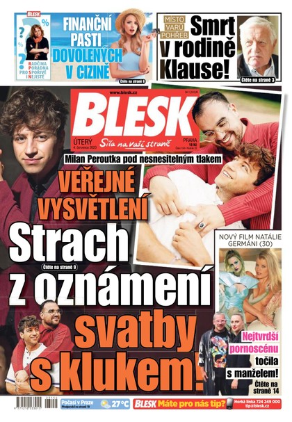 E-magazín Blesk - 4.7.2023 - CZECH NEWS CENTER a. s.