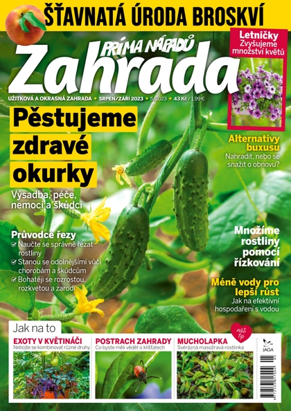E-magazín Zahrada prima napadu 5/2023 - Jaga Media, s. r. o.
