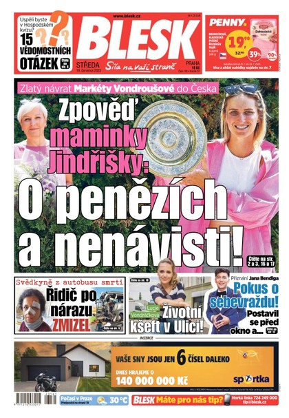 E-magazín Blesk - 19.7.2023 - CZECH NEWS CENTER a. s.