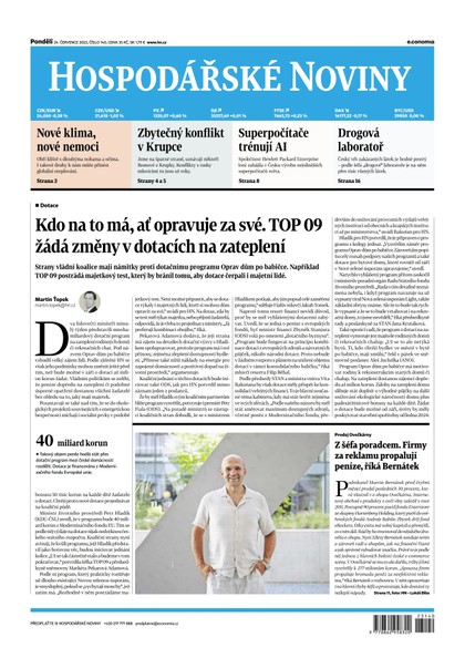 E-magazín HN 140 - 24.7.2023 - Economia, a.s.