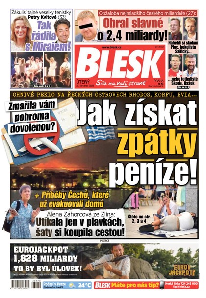 E-magazín Blesk - 25.7.2023 - CZECH NEWS CENTER a. s.