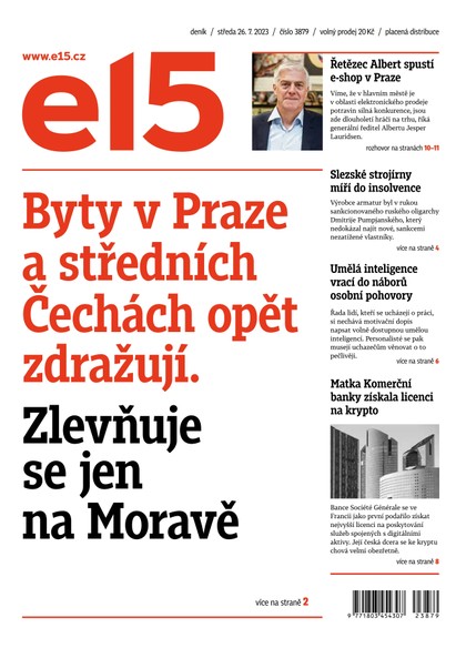 E-magazín E15 - 26.7.2023 - CZECH NEWS CENTER a. s.