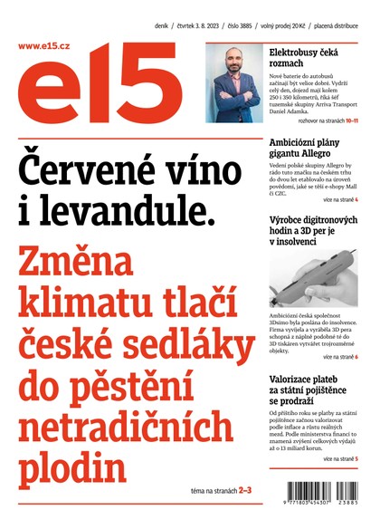 E-magazín E15 - 3.8.2023 - CZECH NEWS CENTER a. s.