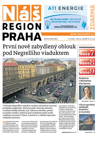 E-magazín Náš Region - Praha 33/2023 - A 11 s.r.o.