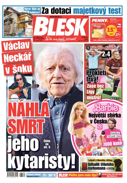 E-magazín Blesk - 16.8.2023 - CZECH NEWS CENTER a. s.