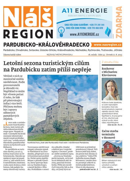 E-magazín Náš Region - Pardubicko/Královéhradecko 33/2023 - A 11 s.r.o.