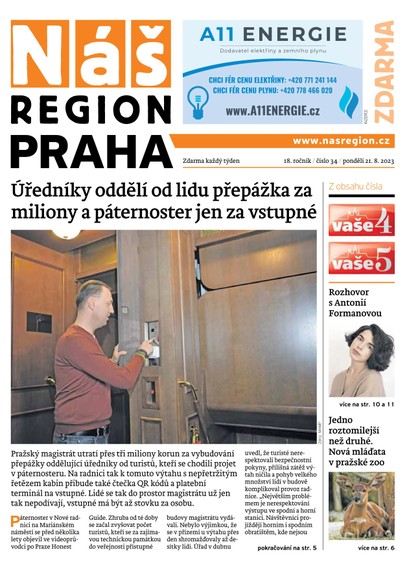 E-magazín Náš Region - Praha 34/2023 - A 11 s.r.o.