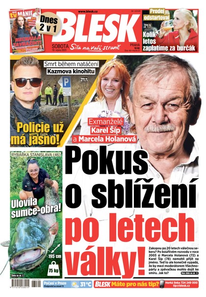 E-magazín Blesk - 19.8.2023 - CZECH NEWS CENTER a. s.