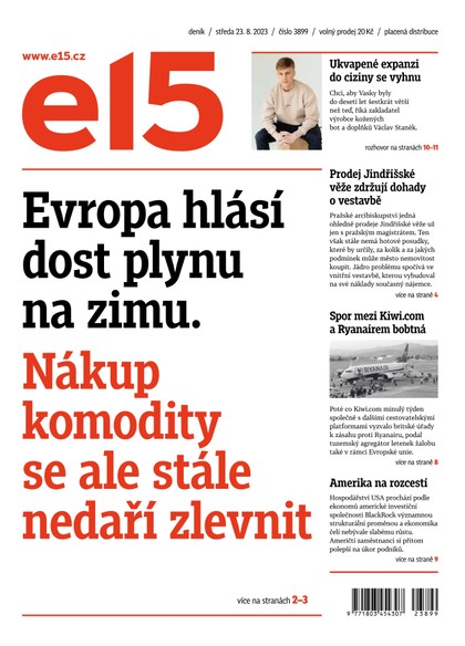 E-magazín E15 - 23.8.2023 - CZECH NEWS CENTER a. s.